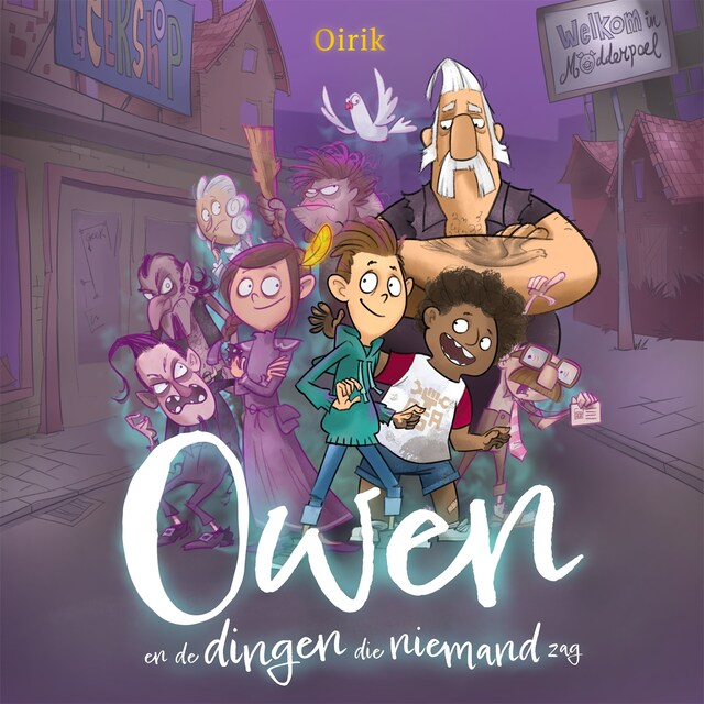 Book cover for Owen en de dingen die niemand zag