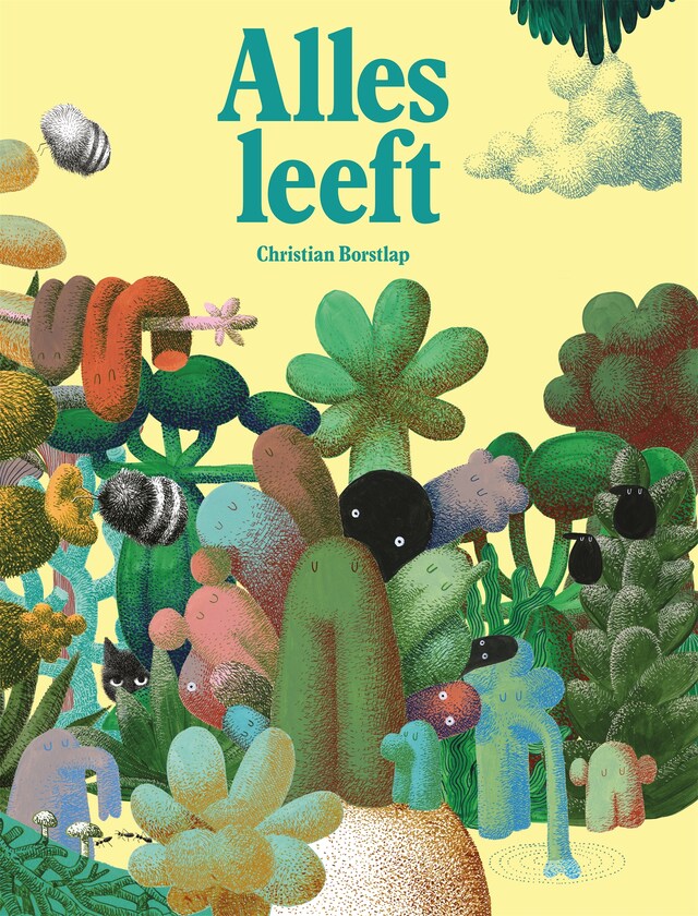 Kirjankansi teokselle Alles leeft