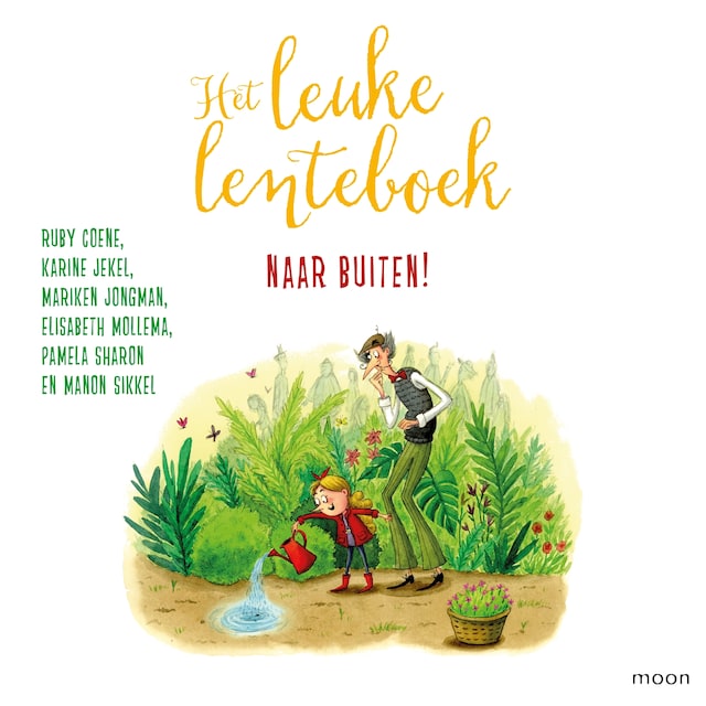 Book cover for Het leuke lenteboek - Naar buiten!