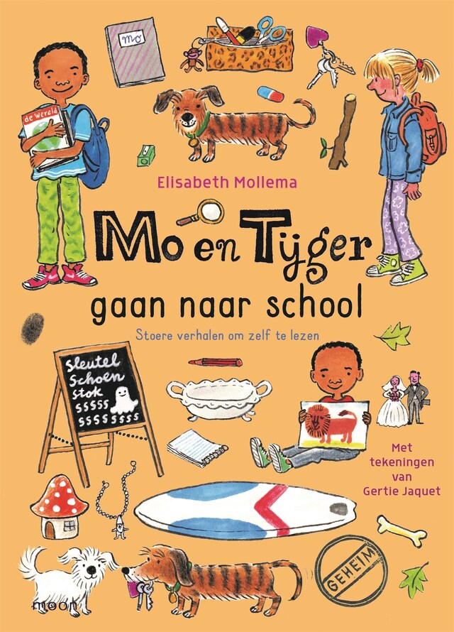 Bokomslag for Mo en Tijger gaan naar school