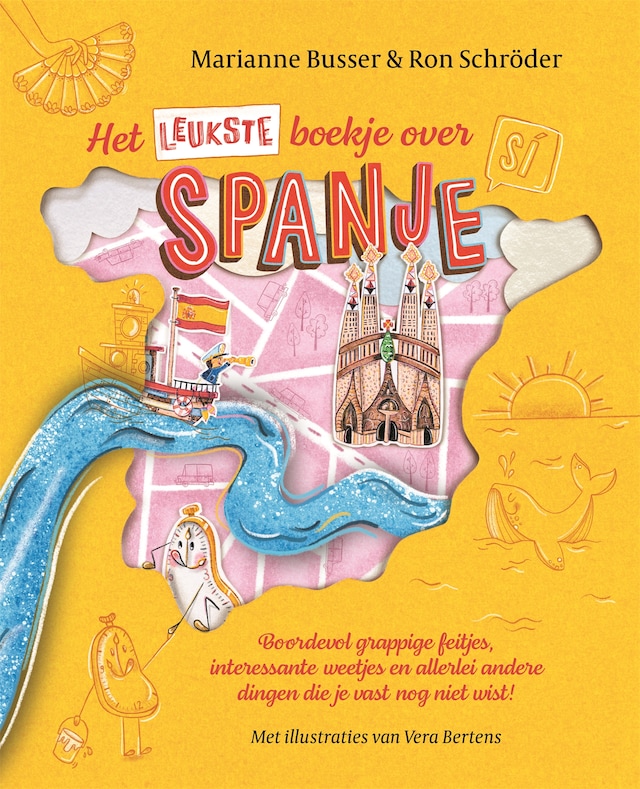 Portada de libro para Het leukste boekje over Spanje