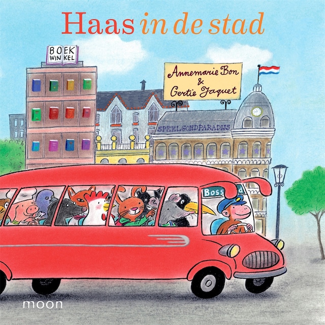 Buchcover für Haas in de stad