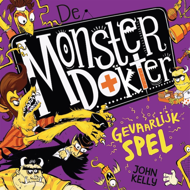 Buchcover für De Monsterdokter 4