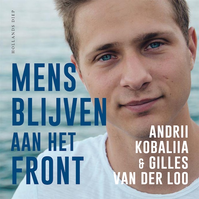 Book cover for Mens blijven aan het front