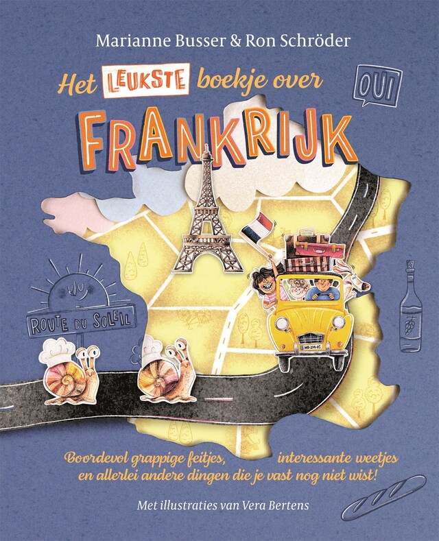 Book cover for Het leukste boekje over Frankrijk