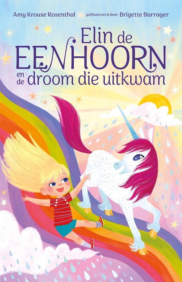Book cover for Elin de eenhoorn en de droom die uitkwam