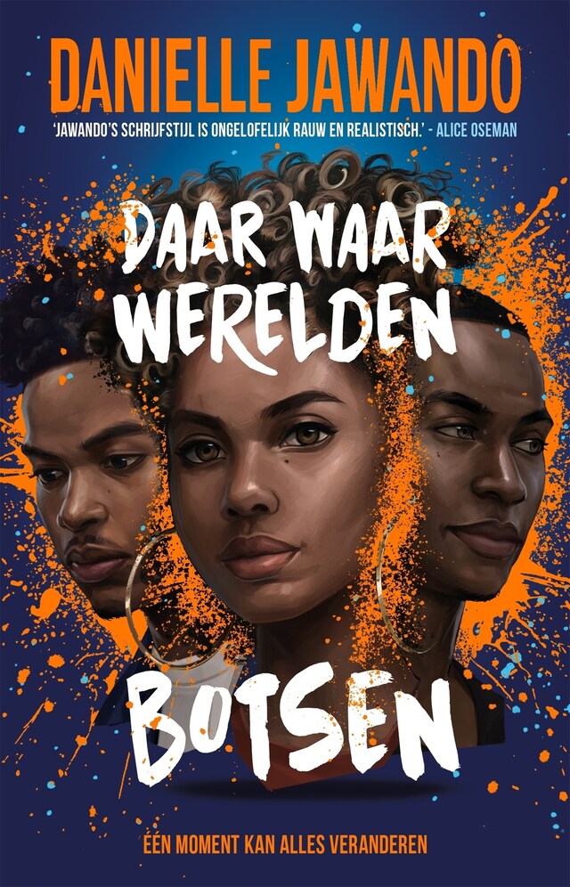 Book cover for Daar waar werelden botsen