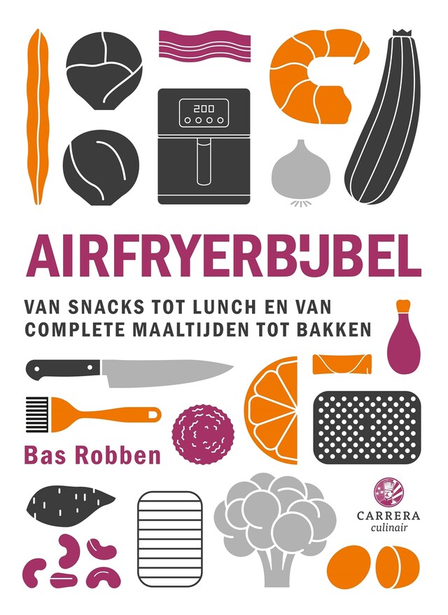 Book cover for Airfryerbijbel