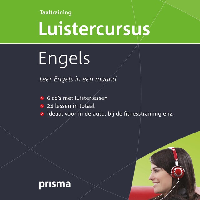 Boekomslag van Prisma Luistercursus Engels