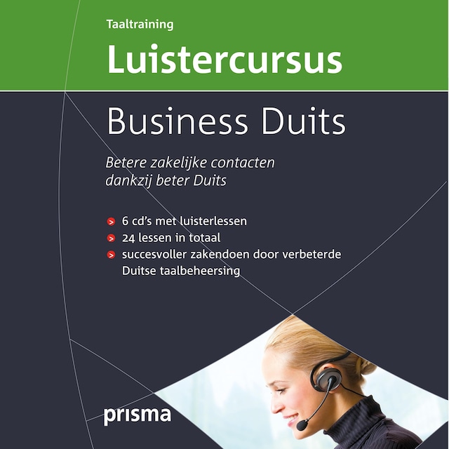 Boekomslag van Prisma luistercursus Business Duits