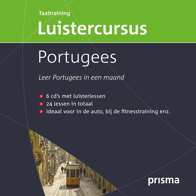 Boekomslag van Prisma luistercursus Portugees