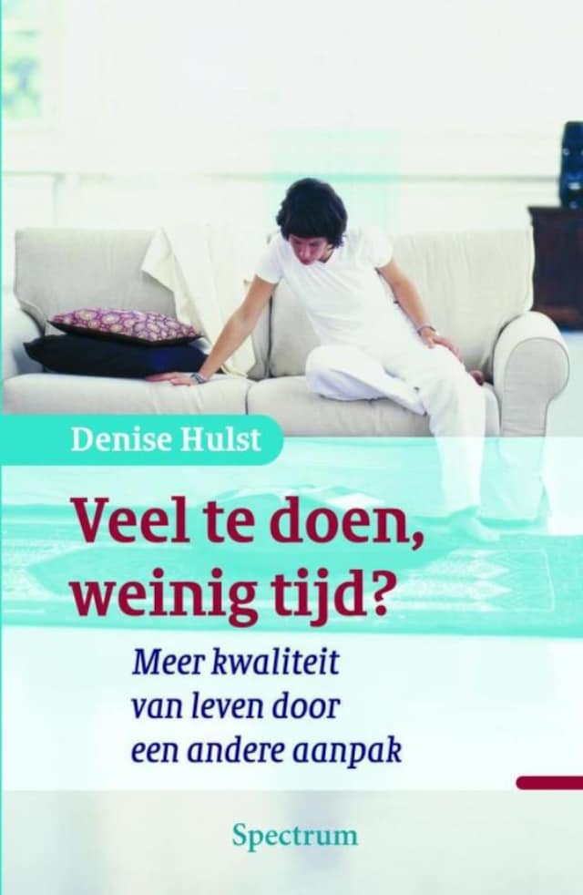 Book cover for Veel te doen, weinig tijd