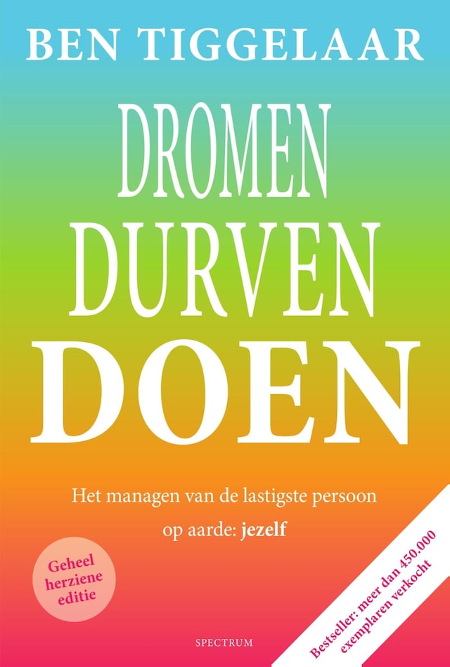 Boekomslag van Dromen, Durven Doen