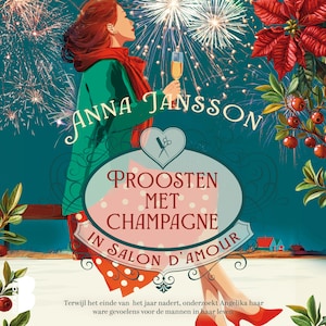 Proosten met champagne in Salon d'Amour - luisterboek