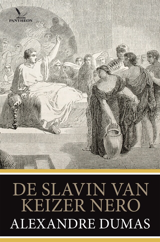 Boekomslag van De slavin van keizer Nero