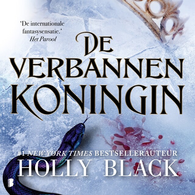 Book cover for De verbannen koningin