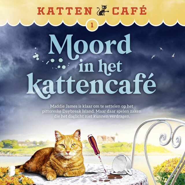 Book cover for Moord in het kattencafé