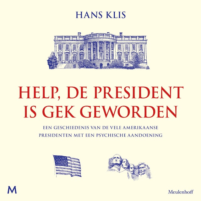 Buchcover für Help, de president is gek geworden