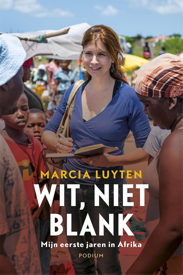 Book cover for Wit, niet blank