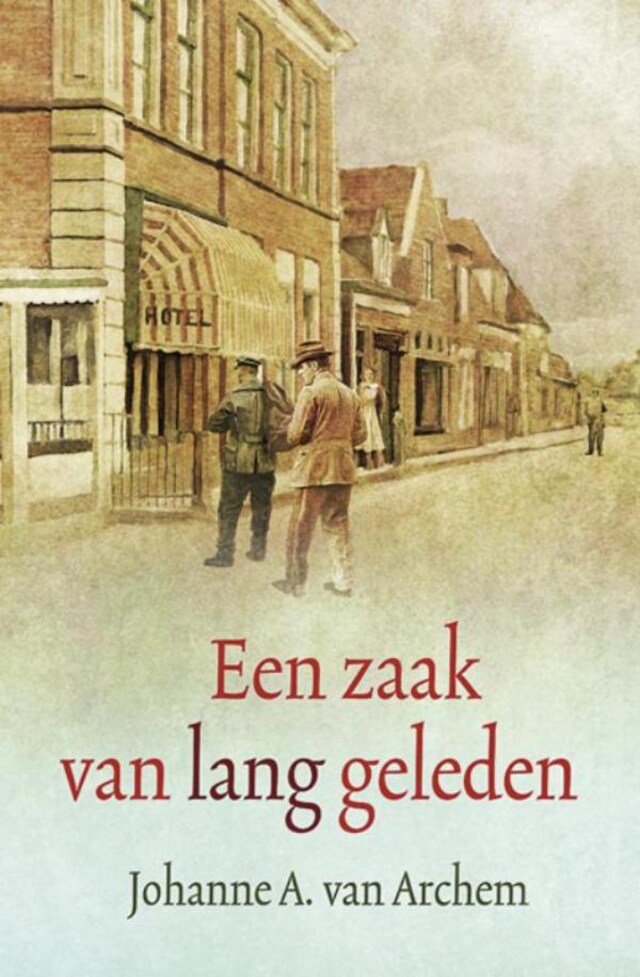 Buchcover für Een zaak van lang geleden