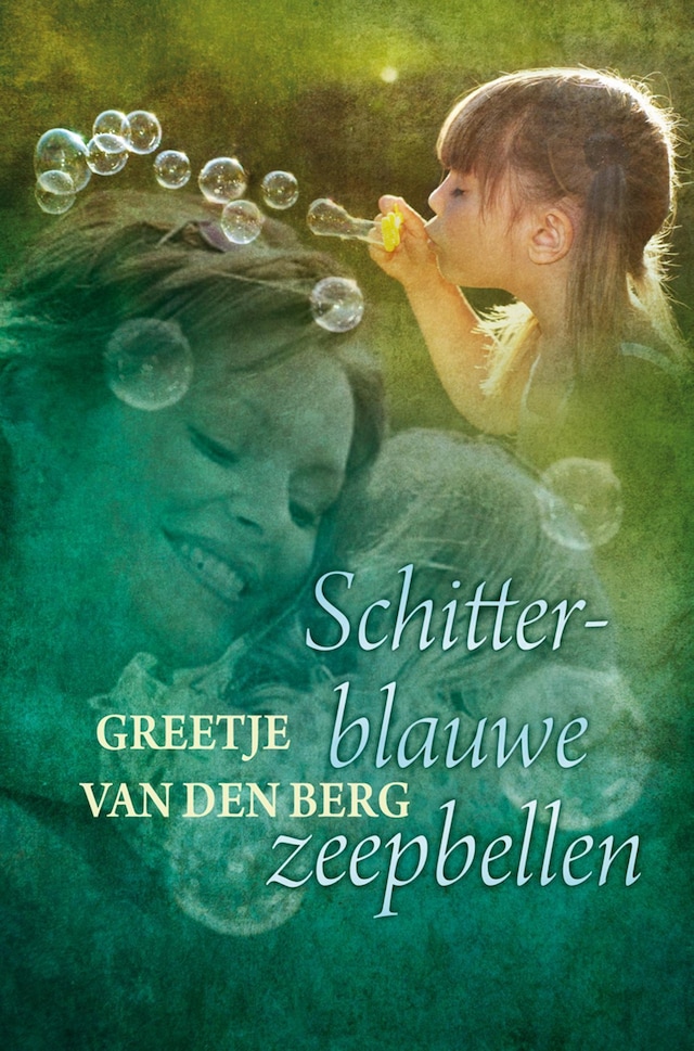 Copertina del libro per Schitterblauwe zeepbellen