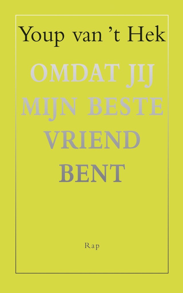 Book cover for Omdat jij mijn beste vriend bent