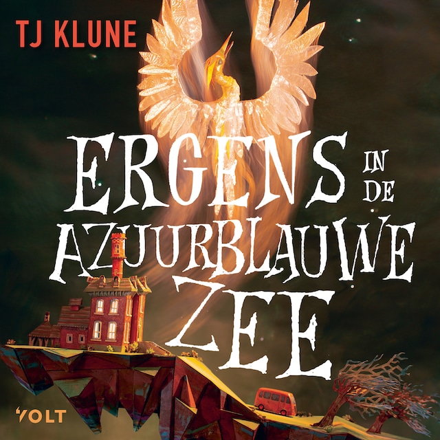 Book cover for Ergens in de azuurblauwe zee