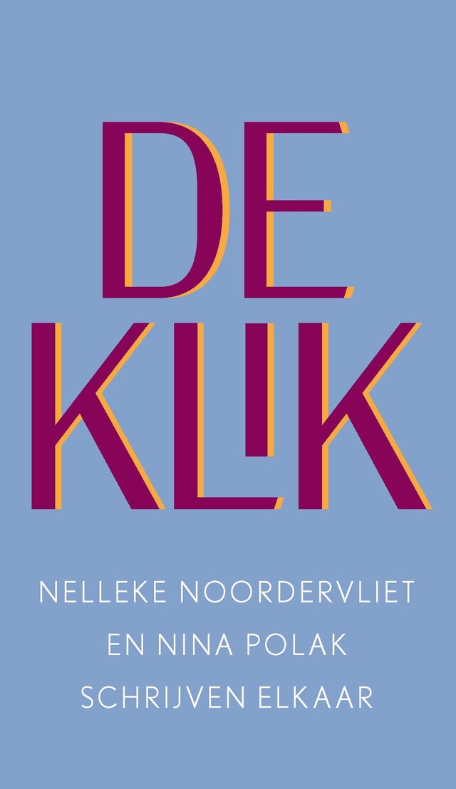 Book cover for De klik