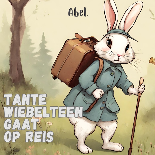 Couverture de livre pour Tante Wiebelteen gaat op reis