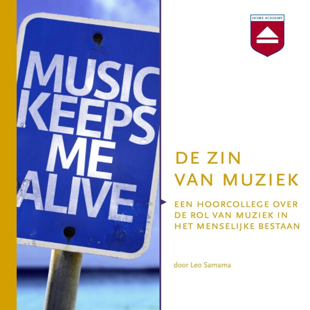 Buchcover für De zin van muziek