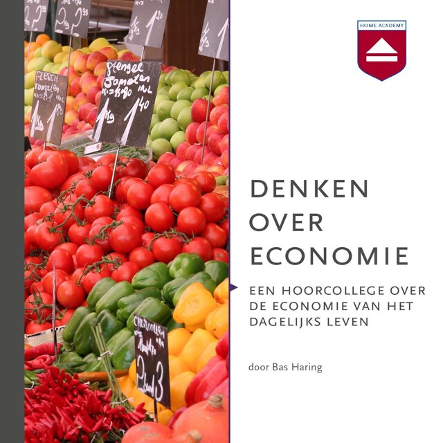 Portada de libro para Denken over economie