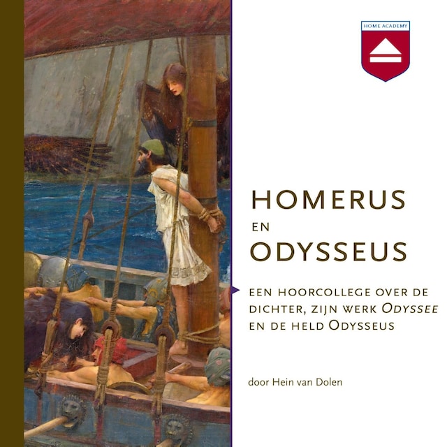 Boekomslag van Homerus en Odysseus