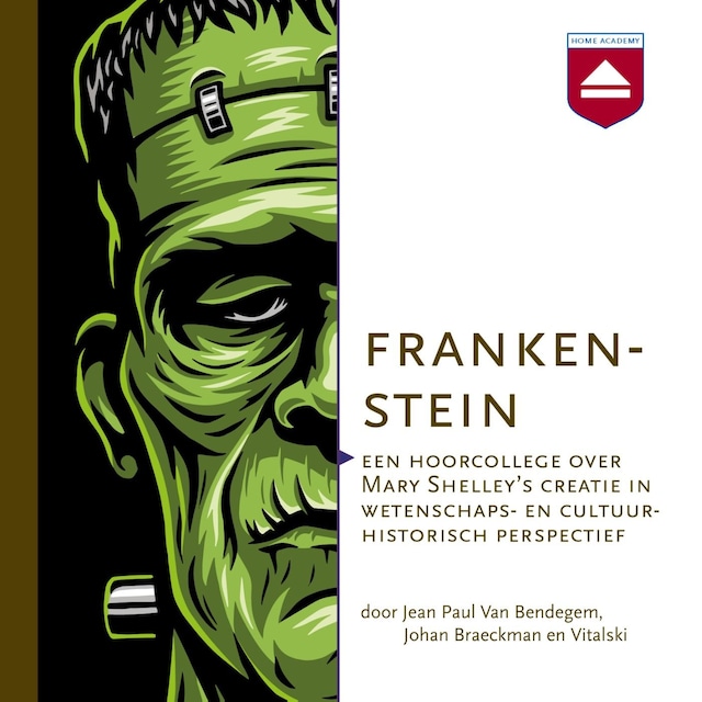 Book cover for Frankenstein