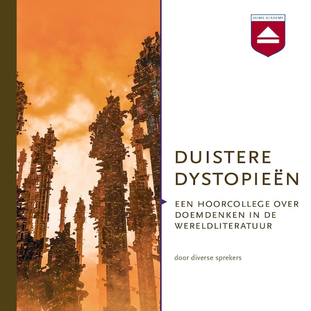 Book cover for Duistere dystopieën