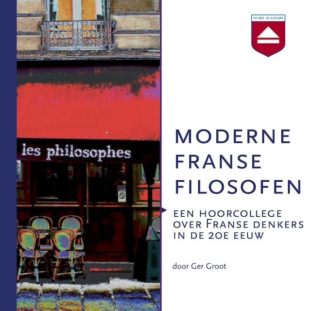 Book cover for Moderne Franse filosofen