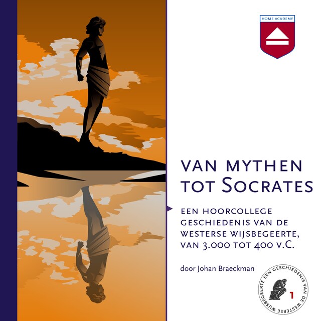 Kirjankansi teokselle Van mythen tot Socrates