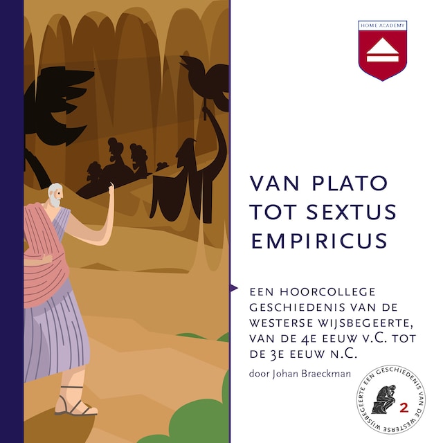 Book cover for Van Plato tot Sextus Empiricus