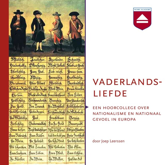 Buchcover für Vaderlandsliefde