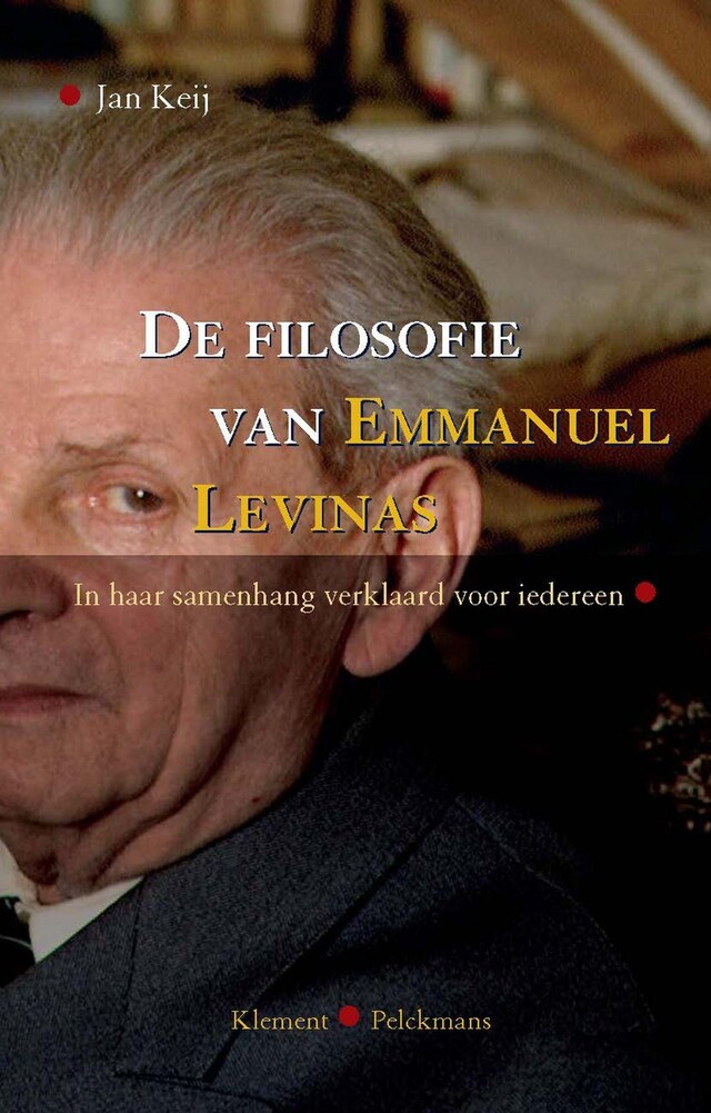 Bokomslag for De filosofie van Emmanuel Levinas