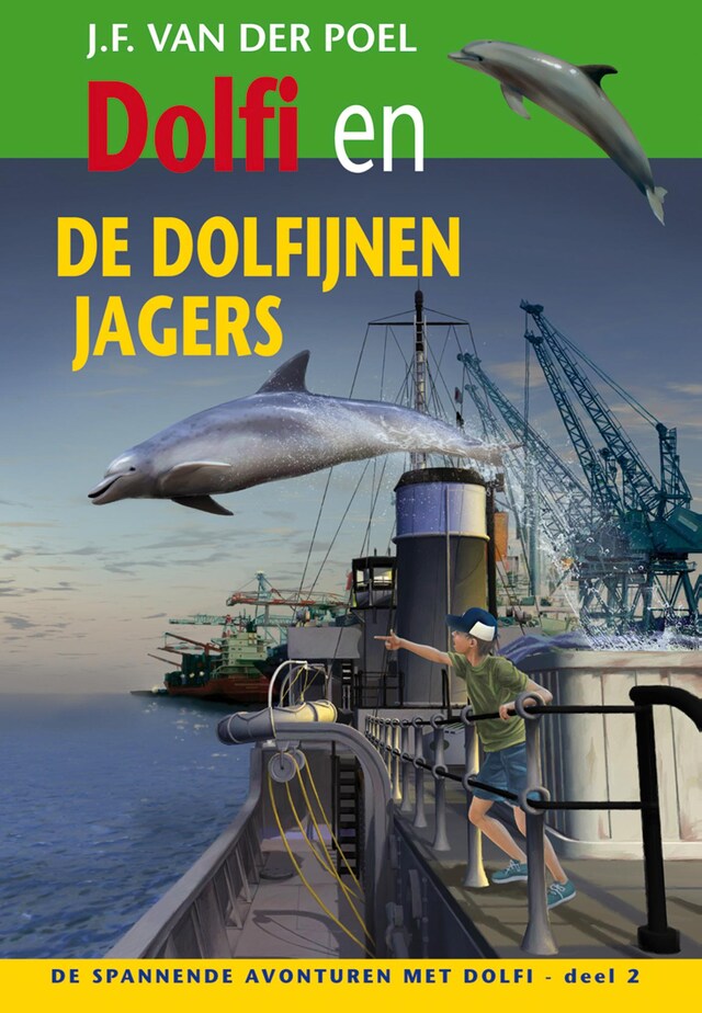 Book cover for Dolfi en de dolfijnenjagers