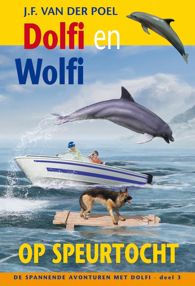 Copertina del libro per Dolfi en Wolfi op speurtocht