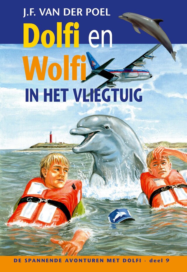 Portada de libro para Dolfi en wolfi in het vliegtuig