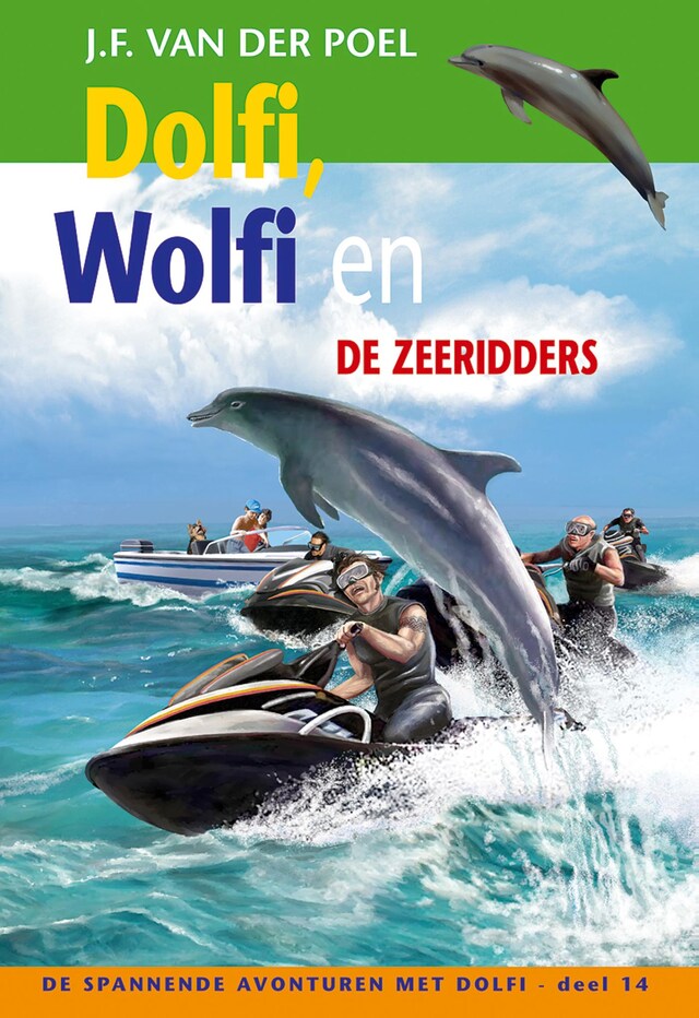 Portada de libro para Dolfi, Wolfi en de zeeridders