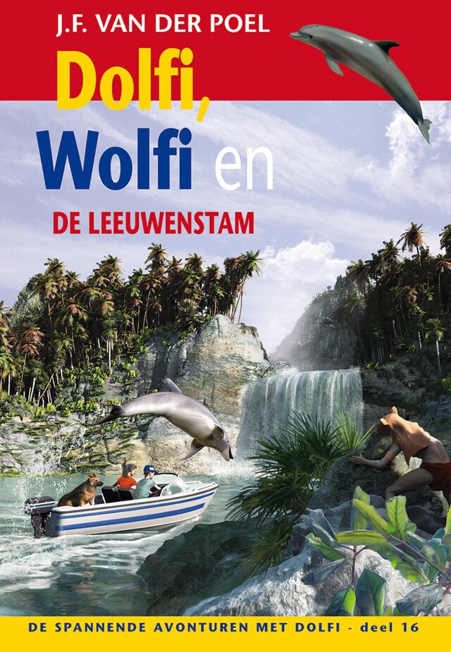 Book cover for Dolfi, Wolfi en de leeuwenstam