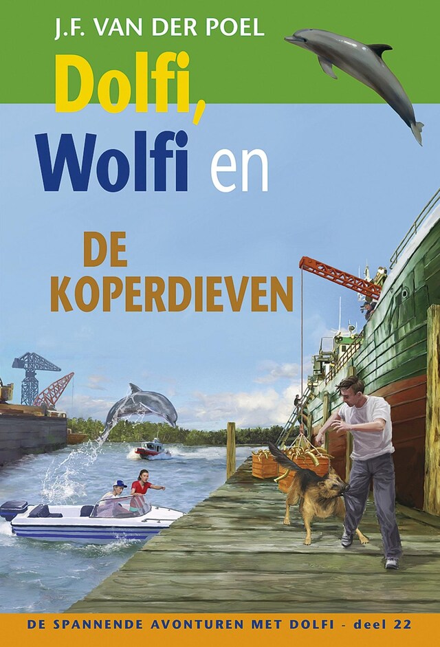 Boekomslag van Dolfi, Wolfi en de koperdieven