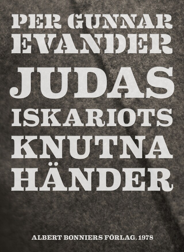 Buchcover für Judas Iskariots knutna händer