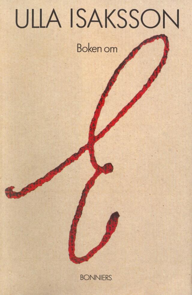 Book cover for Boken om E