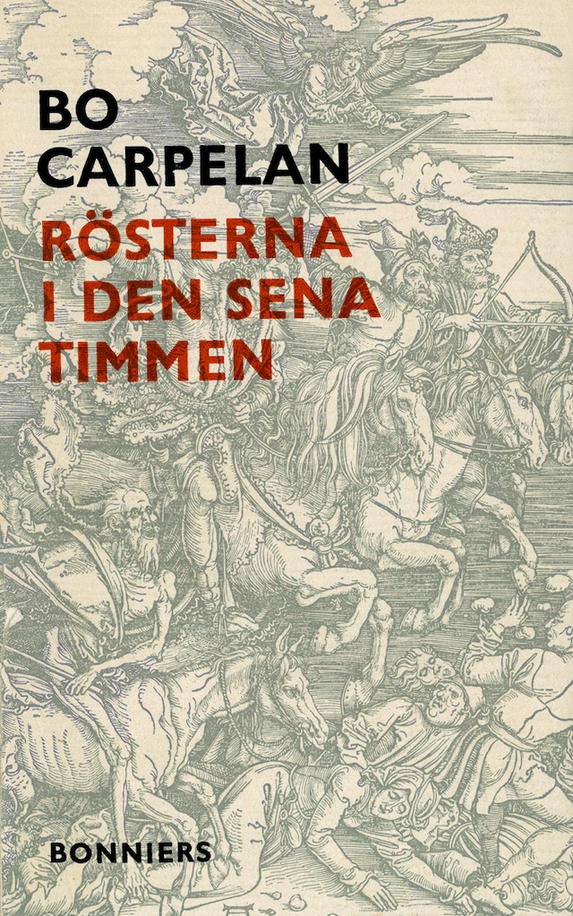 Buchcover für Rösterna i den sena timmen : roman