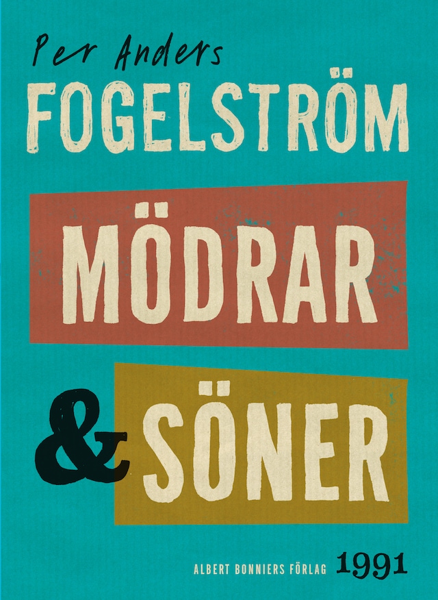 Book cover for Mödrar och söner : roman