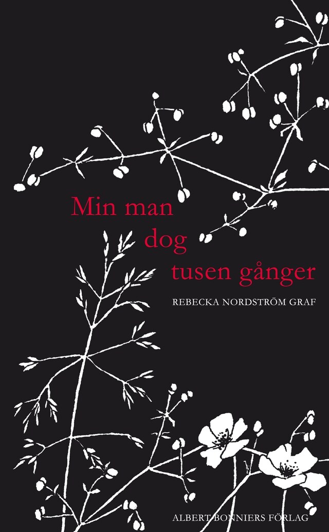 Buchcover für Min man dog tusen gånger